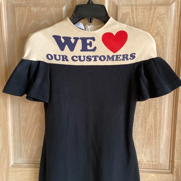 Moschino Couture “We Love Our Customers” Dress - Picture 4 of 10